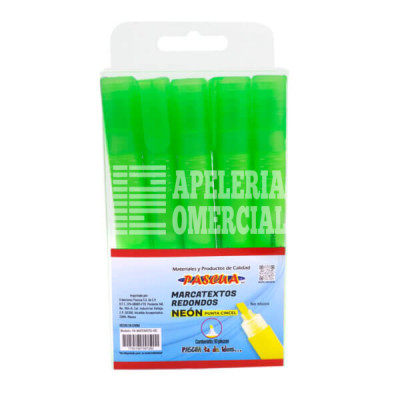 MARCADOR MARCATEXTOS COLOR VERDE